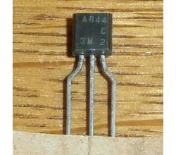 2 SA 844 ( PNP - 55 V - 100 mA - 300 mW - 200 MHz - TO-92 )